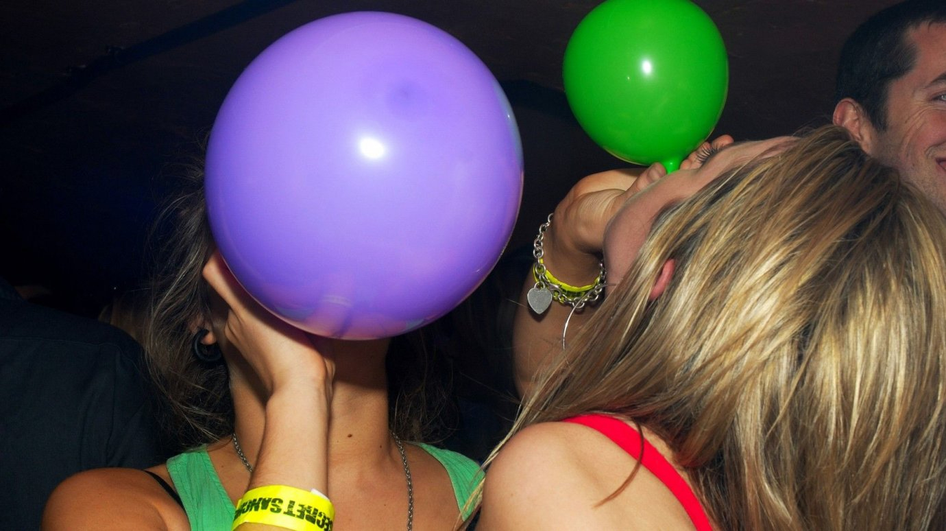 Веселящие шарики с закисью азота для отдыха